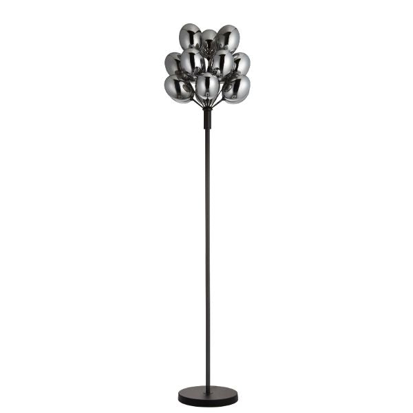 Pagazzi Tatum Matt Black Floor Lamp