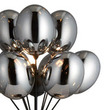 Pagazzi Tatum Matte Black & Glass Table Lamp