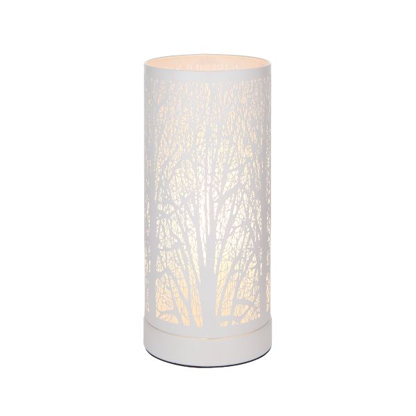 Pagazzi Mason White Touch Table Lamp