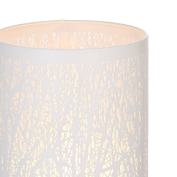 Pagazzi Mason White Touch Table Lamp
