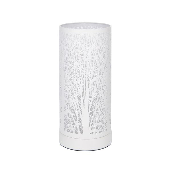 Pagazzi Mason White Touch Table Lamp