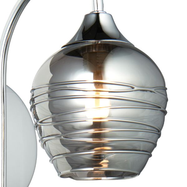Pagazzi Mizzle Chrome Wall Light