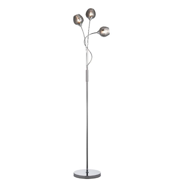 Pagazzi Mizzle Chrome Floor Lamp