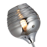 Pagazzi Mizzle Chrome Floor Lamp