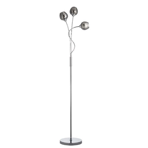 Pagazzi Mizzle Chrome Floor Lamp
