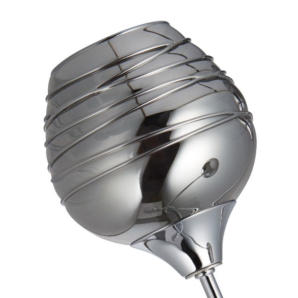 Pagazzi Mizzle Chrome Floor Lamp