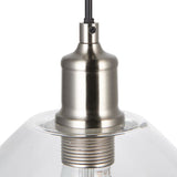 Pagazzi Jacob Satin Nickel Ceiling Light
