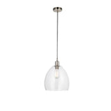 Pagazzi Jacob Satin Nickel Ceiling Light