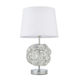 Pagazzi Monaco Chrome & Glass Table Lamp