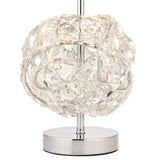 Pagazzi Monaco Chrome & Glass Table Lamp