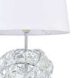 Pagazzi Monaco Chrome & Glass Table Lamp
