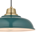 Pagazzi Bakewell Teal Ceiling Pendant