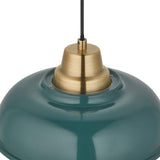 Pagazzi Bakewell Teal Ceiling Pendant