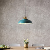 Pagazzi Bakewell Teal Ceiling Pendant