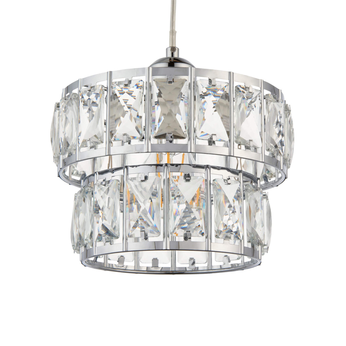 Pagazzi Darla Clear Ceiling Pendant Shade