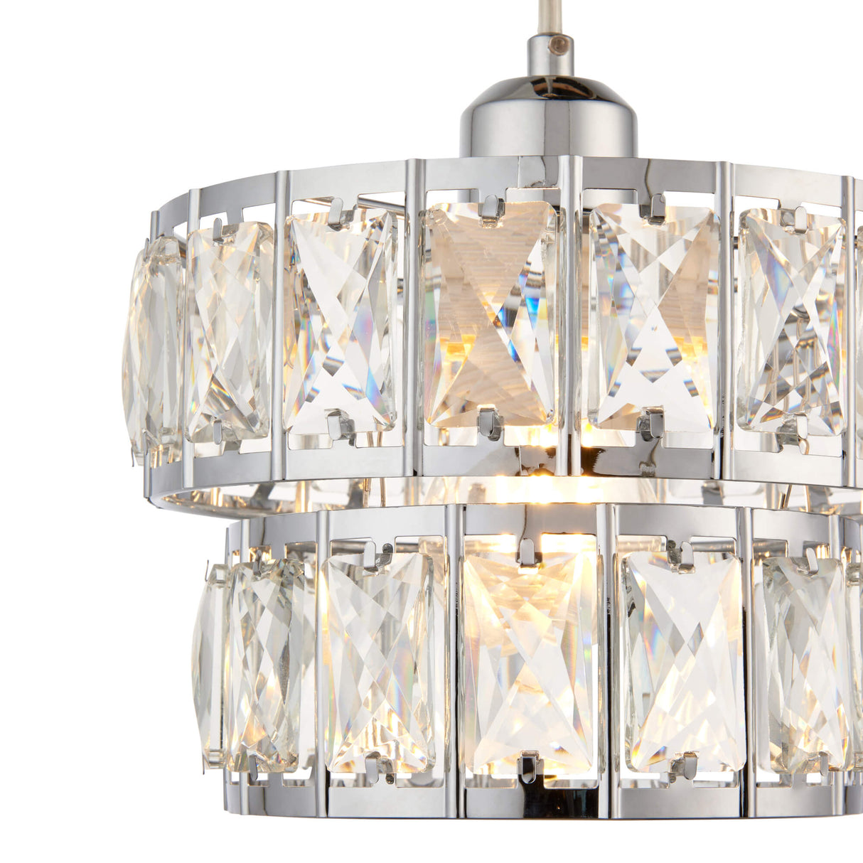 Pagazzi Darla Clear Ceiling Pendant Shade