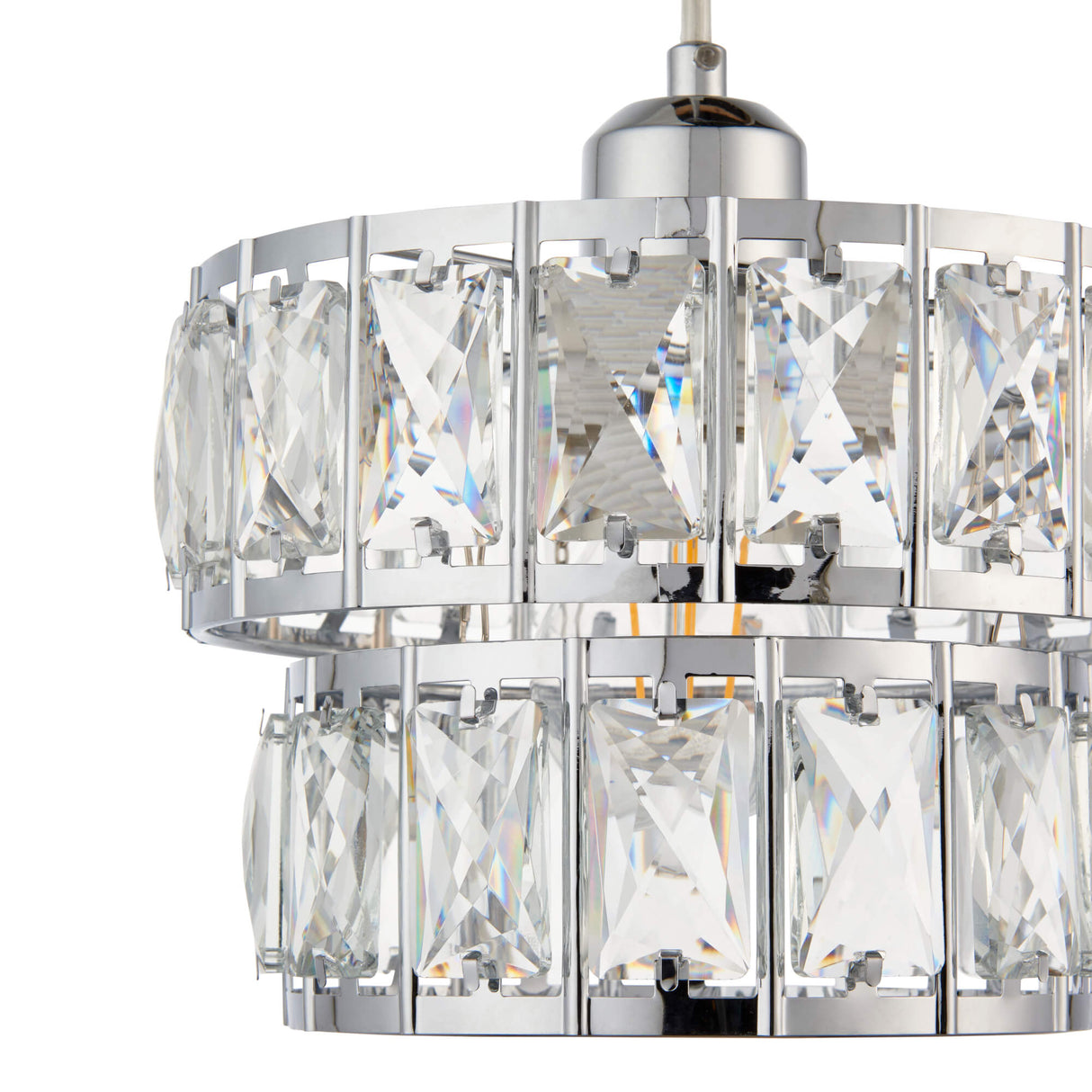 Pagazzi Darla Clear Ceiling Pendant Shade