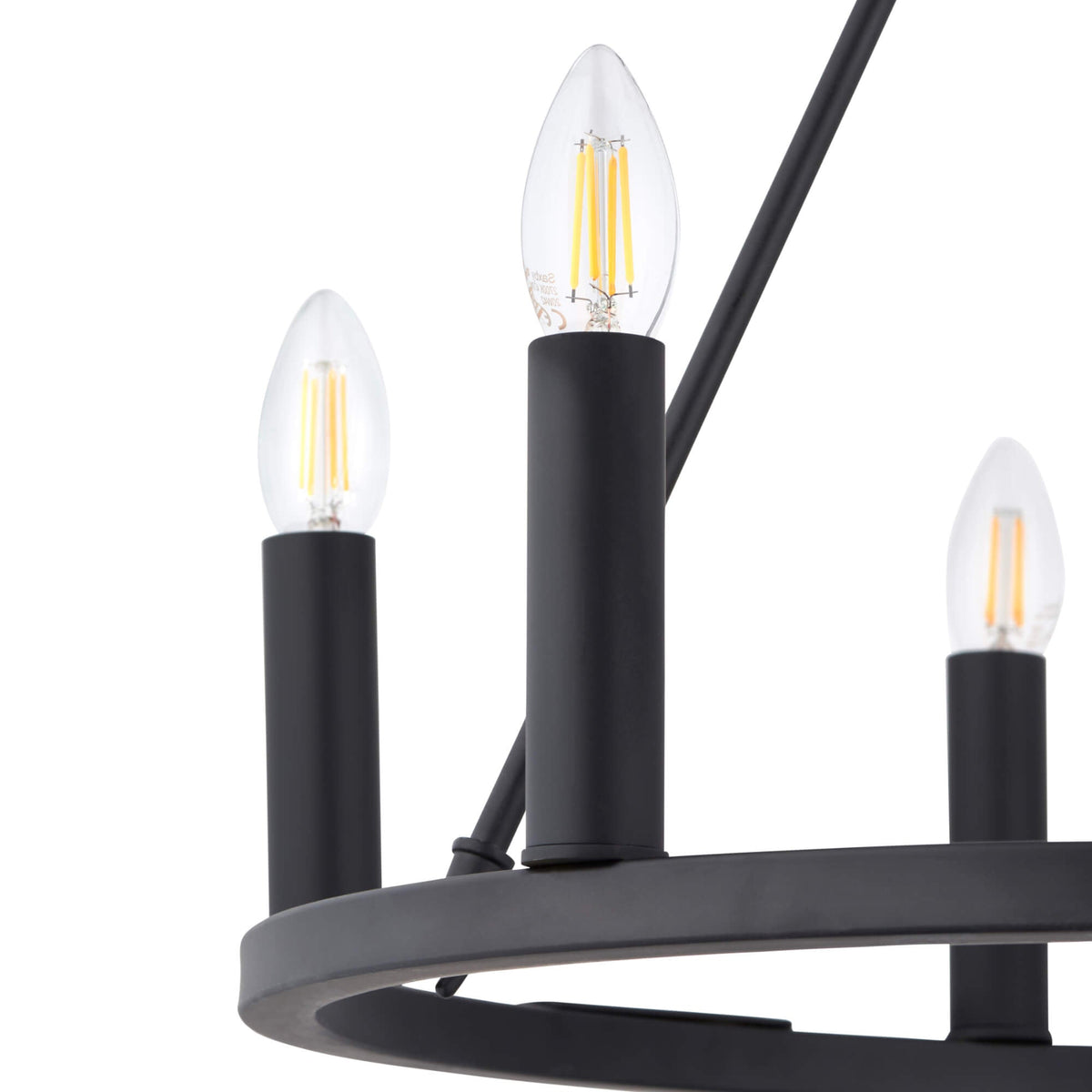 Pagazzi Parley 6 Light Black Ceiling Pendant