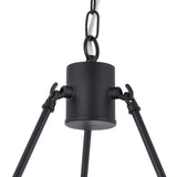 Pagazzi Parley 6 Light Black Ceiling Pendant