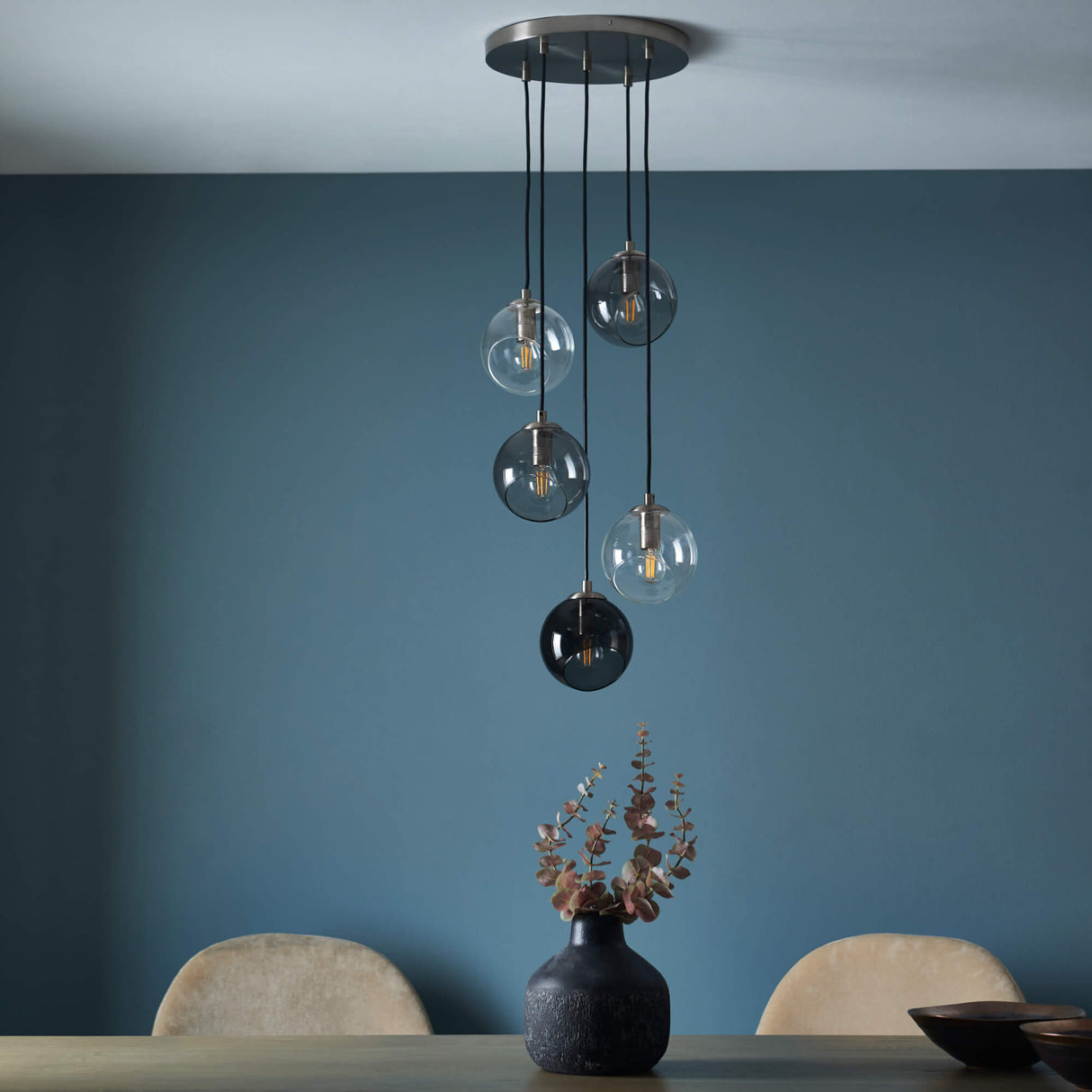 Pagazzi Branco Multi Light Ceiling Pendant