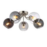Pagazzi Branco 5-Light Semi-Flush Ceiling Light