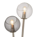 Pagazzi Branco Chrome & Glass Floor Lamp