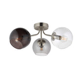 Pagazzi Branco 3 Light Semi Flush Ceiling Light