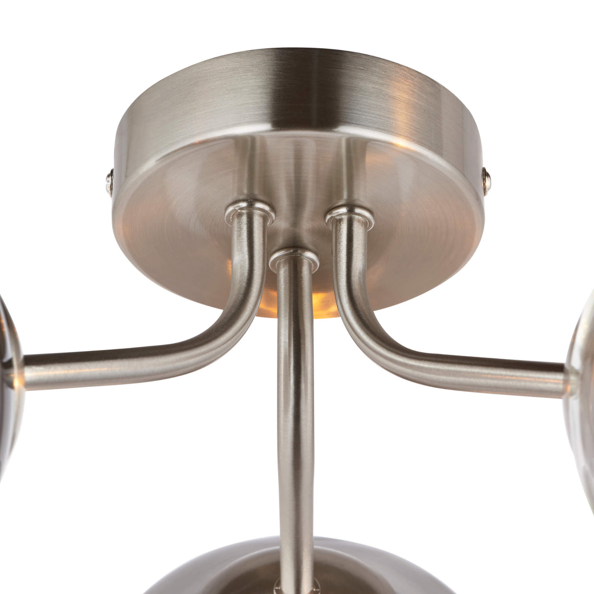 Pagazzi Branco 3 Light Semi Flush Ceiling Light