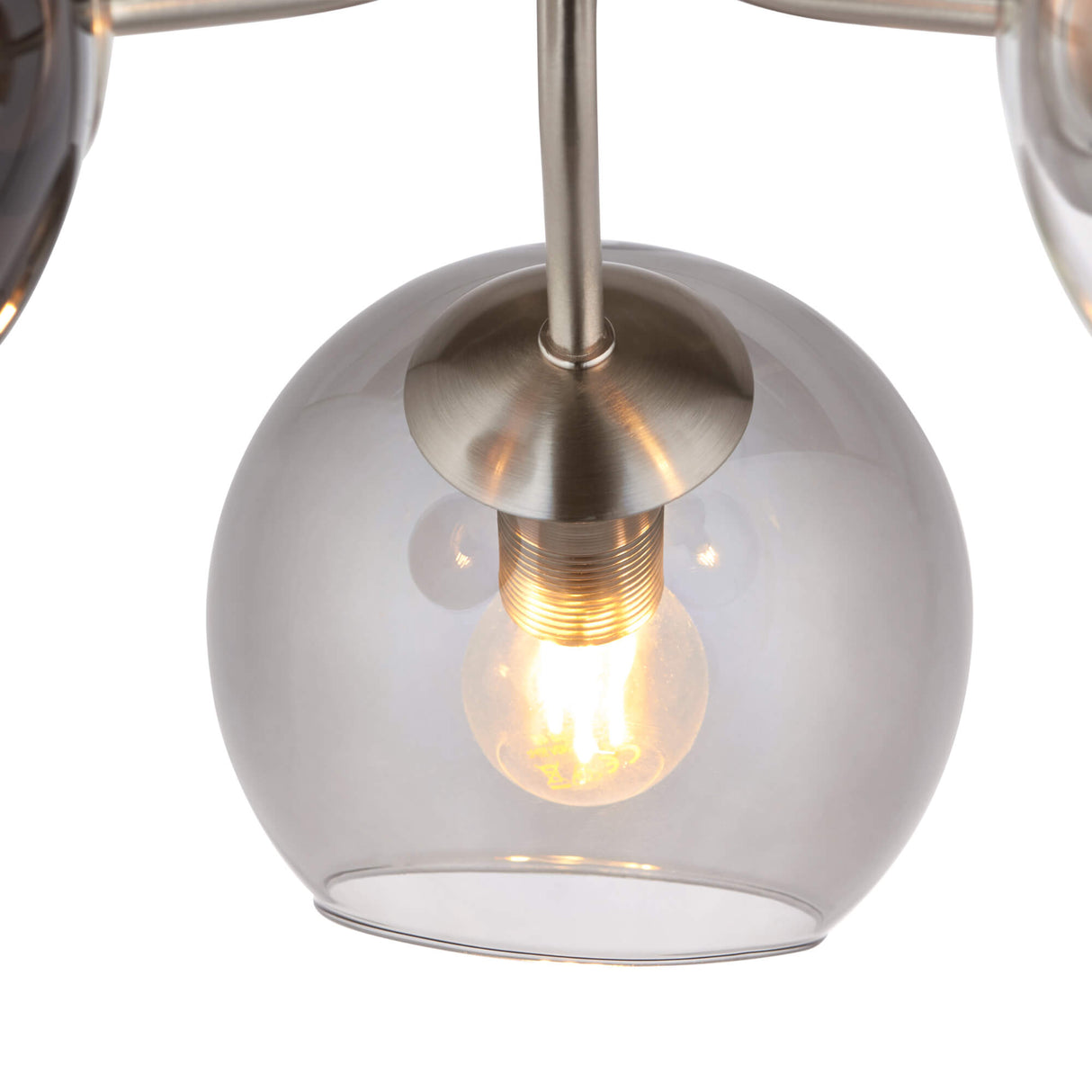 Pagazzi Branco 3 Light Semi Flush Ceiling Light