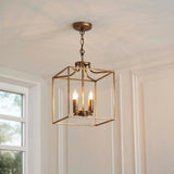 Pagazzi Grove Matte Antique Brass Ceiling Light Pendant