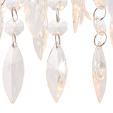 Pagazzi Winona Large Crystal Flush Ceiling Light