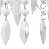 Pagazzi Winona Large Crystal Flush Ceiling Light
