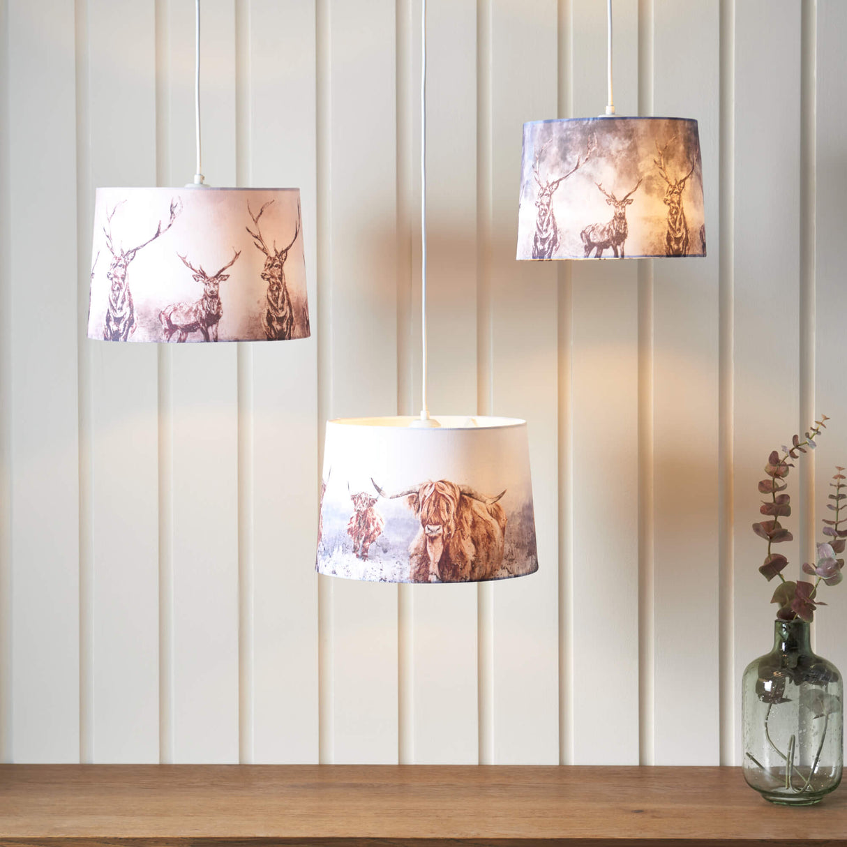 Pagazzi Hamish Storm Printed Lamp Shade