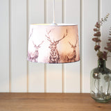 Pagazzi Hamish Sepia Printed Lamp Shade