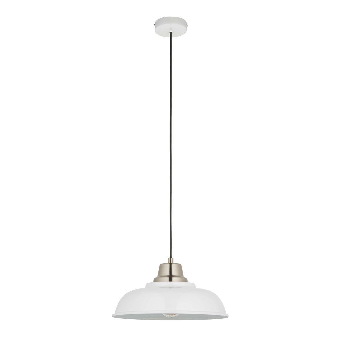 Pagazzi Bakewell White Pendant Ceiling Light