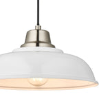 Pagazzi Bakewell White Pendant Ceiling Light