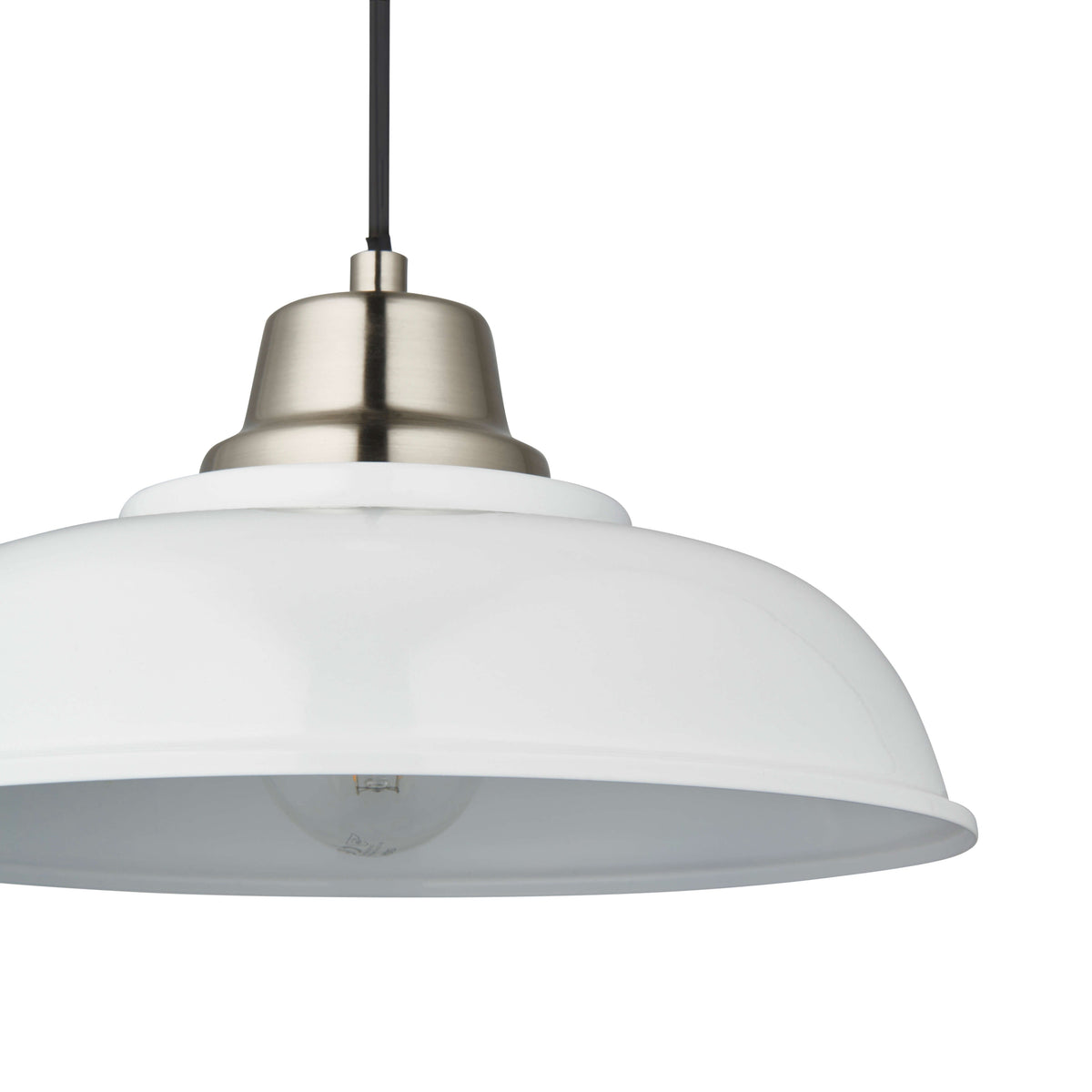 Pagazzi Bakewell White Pendant Ceiling Light