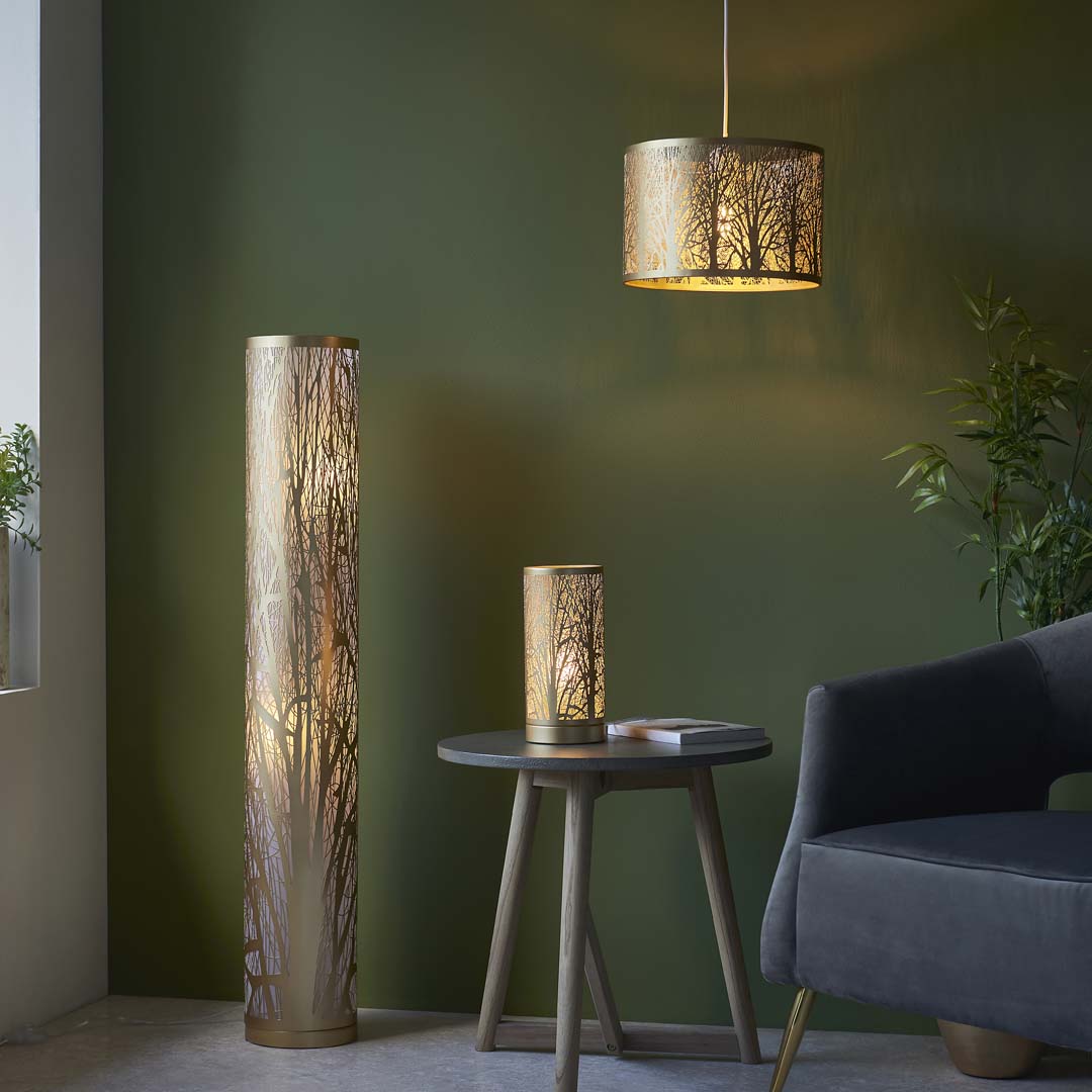 Pagazzi Mason Antique Brass Touch Table Lamp