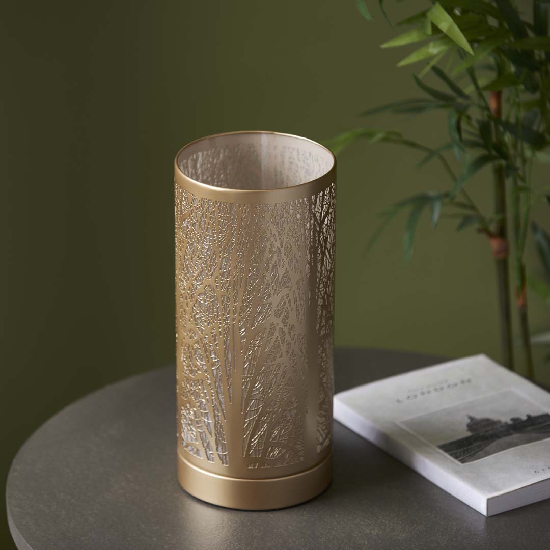 Pagazzi Mason Antique Brass Touch Table Lamp