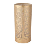 Pagazzi Mason Antique Brass Touch Table Lamp