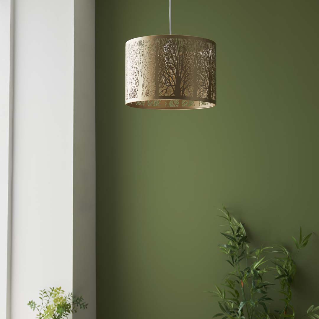 Pagazzi Mason Antique Brass Shade