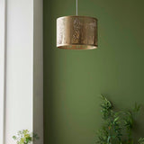 Pagazzi Mason Antique Brass Shade