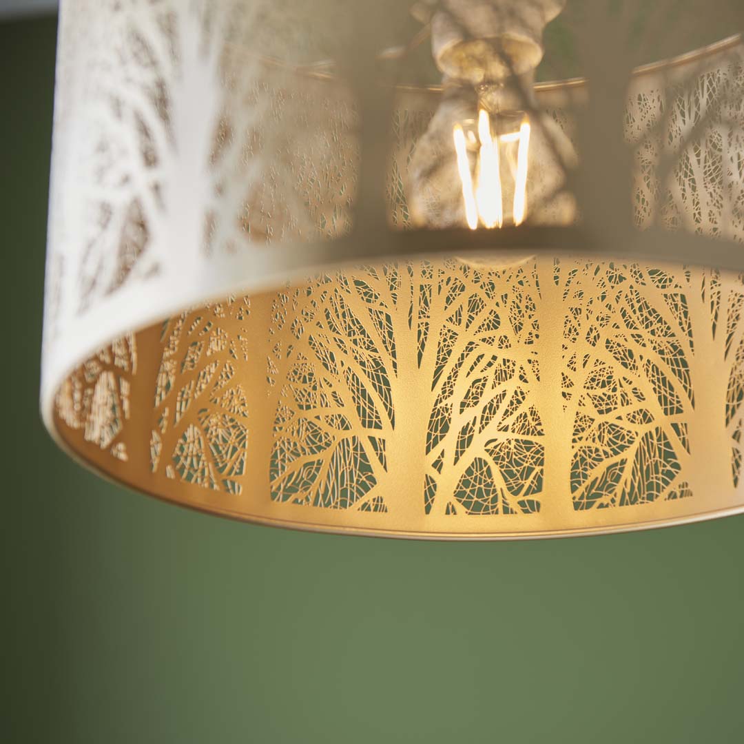 Pagazzi Mason Antique Brass Shade