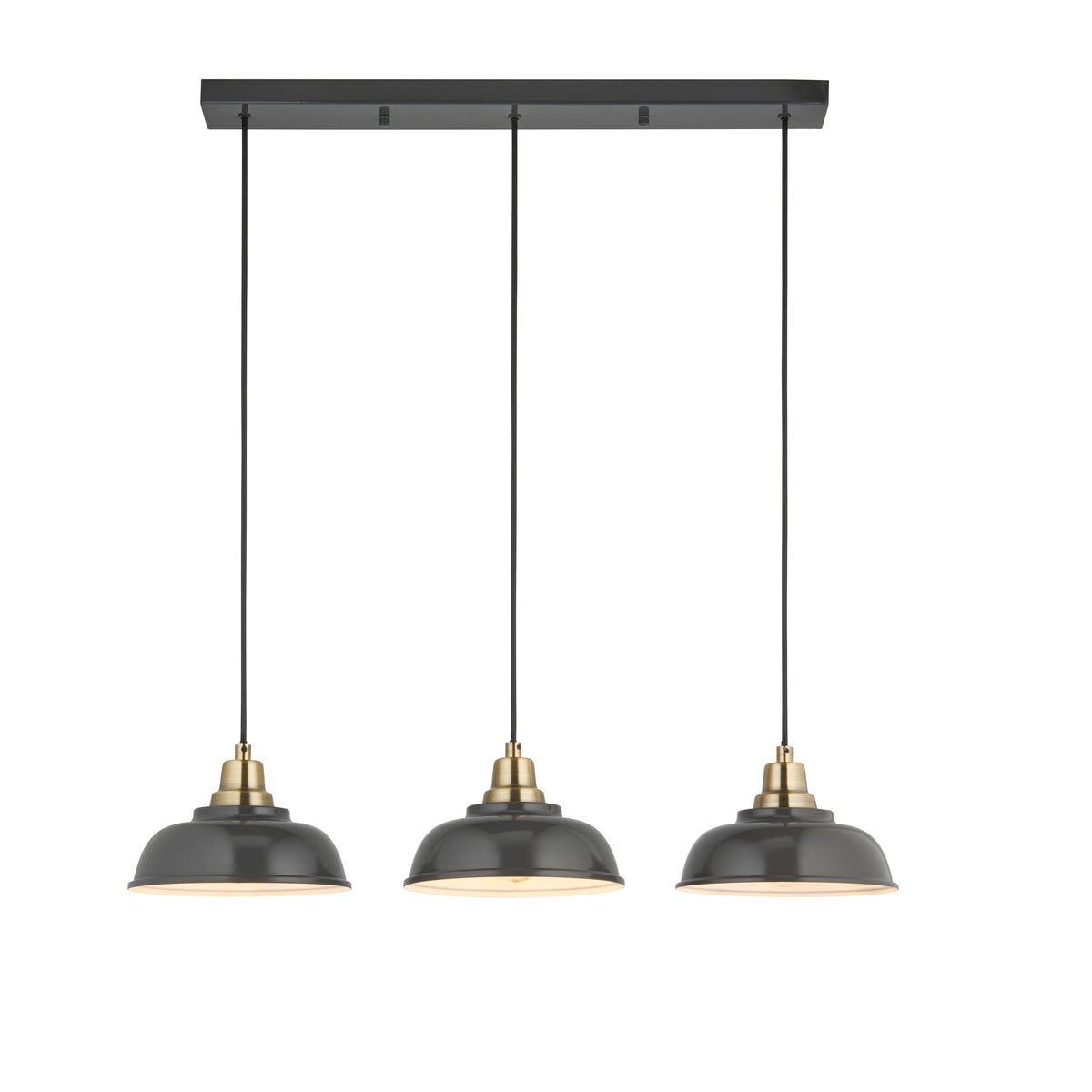 Pagazzi Bakewell Grey Bar Pendant
