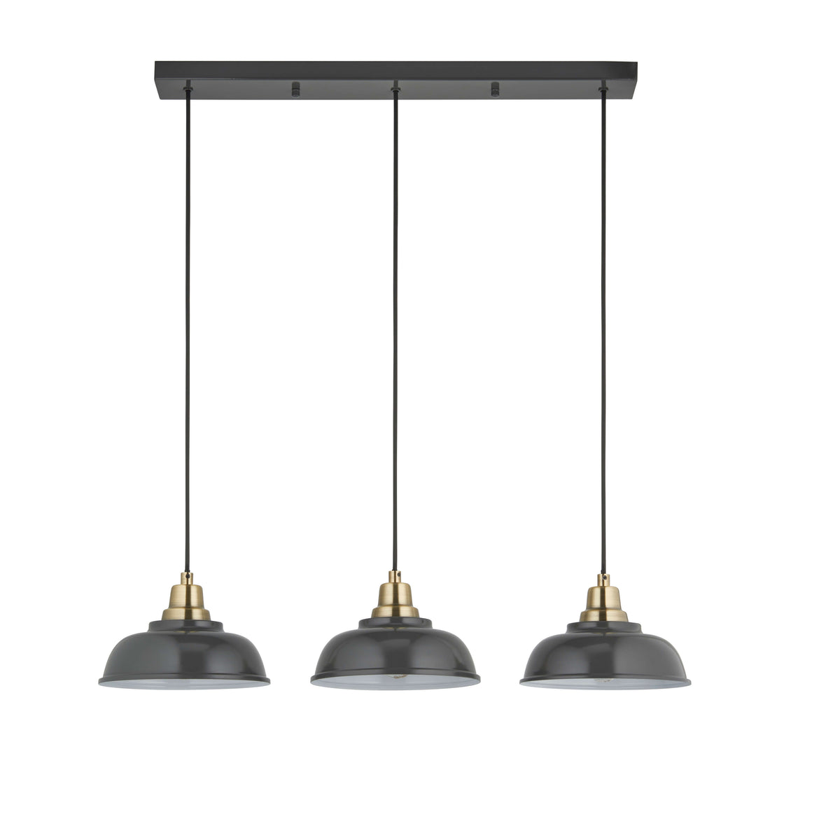 Pagazzi Bakewell Grey Bar Pendant