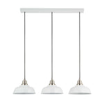 Pagazzi Bakewell 3 Light White Ceiling Pendant Bar