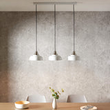 Pagazzi Bakewell 3 Light White Ceiling Pendant Bar