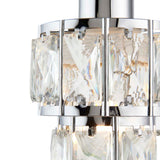 Pagazzi Darla Small Chrome Ceiling Light Pendant