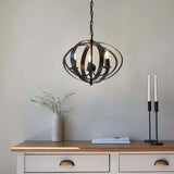 Pagazzi Midnight 3 Light Matte Black Pendant Ceiling Light