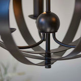 Pagazzi Midnight 3 Light Matte Black Pendant Ceiling Light